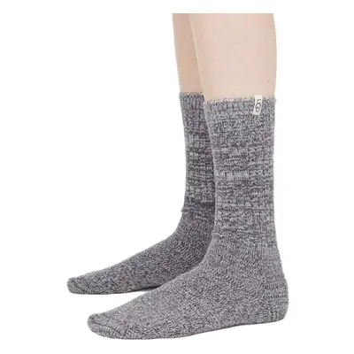 UGG Women's Rib Knit Slouchy Crew Socks Nightfall O/S