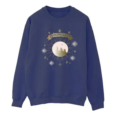 (M, Navy Blue) Harry Potter Womens/Ladies Hogwarts Yule Ball Sweatshirt