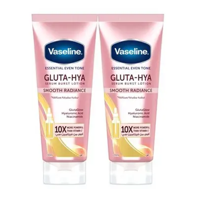 Vaseline Essential Even Tone Gluta-Hya Serum Burst Lotion Smooth Radiance For All Skin Types 200