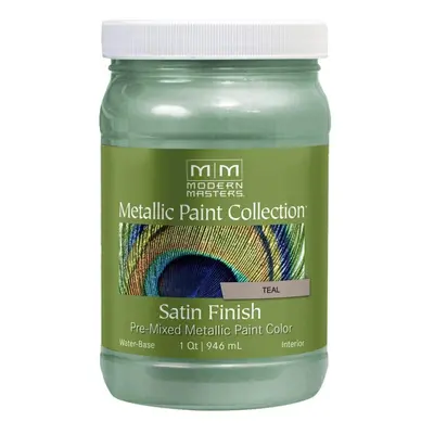 Modern Masters qt ME249 Teal Metallic Paint collection Water-Based Decorative Metallic Paint