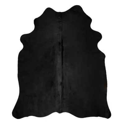 (black) vidaXL Real Cowhide Rug Area Rug Cowhide Carpet Bedroom Mat Home Accent Rug