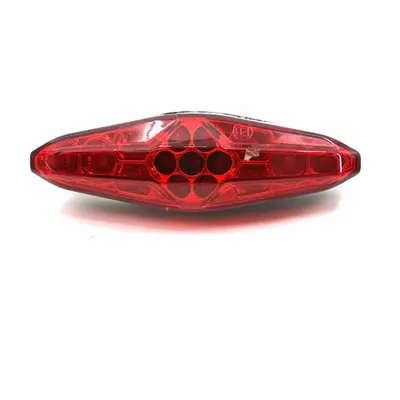 (Red) 12V Motorcycle Retro Brake Light Plate Tail Lights For Harley Cruise Prince