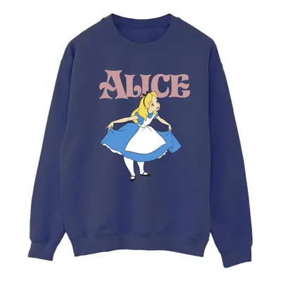 Disney Womens/Ladies Alice In Wonderland Take A Bow Sweatshirt