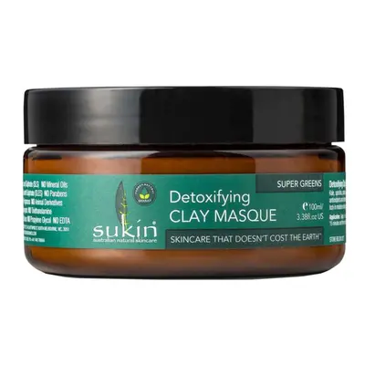 Sukin Detoxifying Facial Masque Super Greens 100ml for Normal to Dry Skin