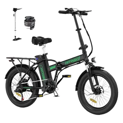 Electric Bike Folding BK11, Fat Tire E Bike 250W 36V/11.2Ah