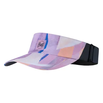 Buff Adults Solid Go Elasticated Adjustable Running Cap Visor - Shane Lilac - SM