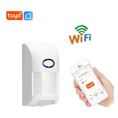 Smart Life APP WiFi Infrared Human Body Alarm Work with Google Alexa