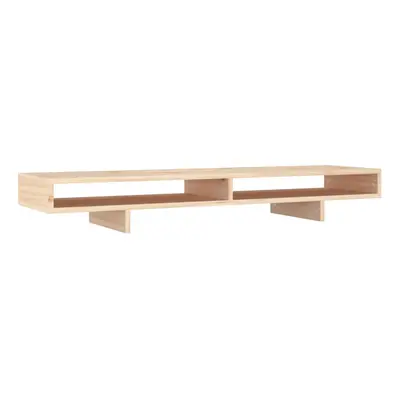 (natural, x x cm) vidaXL Solid Wood Pine Monitor Stand Multi Colours 100x27x14 cm/60x27x14 cm