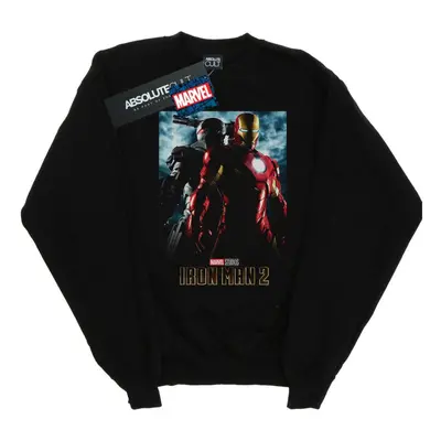 (3XL, Black) Marvel Studios Mens Iron Man Poster Sweatshirt