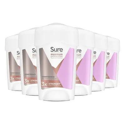 Sure Women Maximum Protection Confidence 96h protection Female Antiperspirant Deodorant Cream St