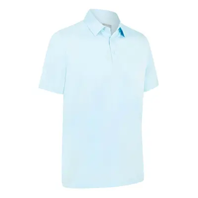 (XXL, Arctic Paradise) Callaway Golf Mens Swingtech Solid Stretch Moisture Wicking Polo Shirt