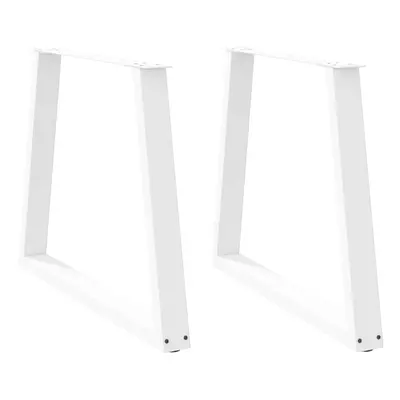 (white, x (72-73.3) cm/ pcs/ piece) vidaXL Coffee Table Legs V-Shape Desk Legs Furniture Legs Ba