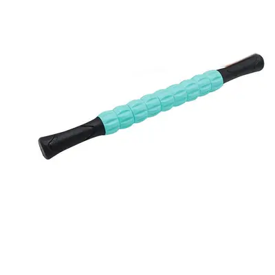 (Green) Muscle Roller Stick Body Massage for Relieving Soreness and Cramping Sticks Yoga Blocks