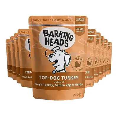 Barking Heads Top Dog Turkey 300g x