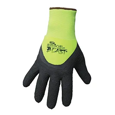 Boss Men's ARCTIK BLAST HIGH-VIS Gloves Superior Grip 3/4 Dip Latex