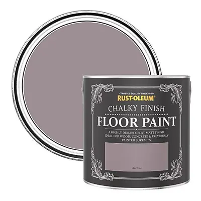 Purple Scratch-Proof Floor Paint in Matt Finish - Lilac Wine 2.5L