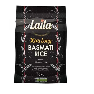 Laila Xtra Long Basmati Rice kg, Naturally Gluten Free Rice with a Delicate Aroma, Perfect for P