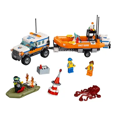 LEGO City Coast Guard x Response Unit Building Kit (347 Piec