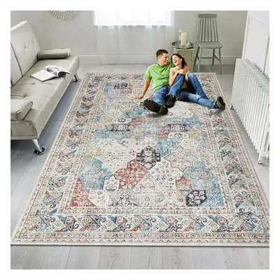 (160 x cm- Large Rug For Living Room Bedroom/Traditional Carpet, COASTAL CASHMERE) Extra Large R