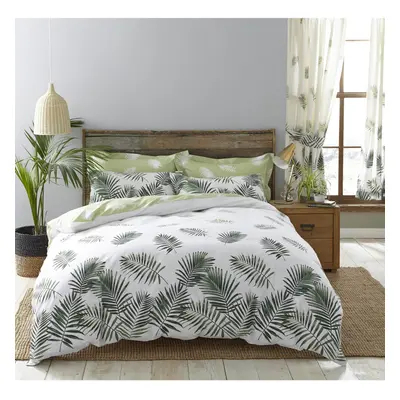 Charlotte Thomas Fern Green Botanical Duvet Cover Set Double Bedding