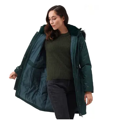 (10, Darkest Spruce) Regatta Womens Lellani Waterproof Hooded Giovanna Fletcher Collection Jacke