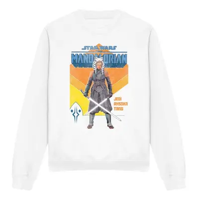 (XL, White) Star Wars Unisex Adult Jedi Ahsoka Sweatshirt