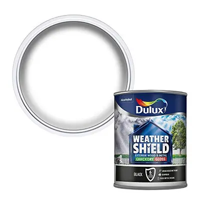 Weather Shield Quick Dry Gloss Paint, ml - Black