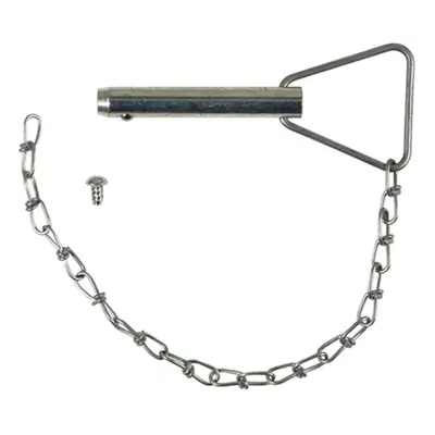 Fulton 9/16-Inch Pull Pin with 12-1/4-Inch Chain and Drive Screw for 2000-Pound Jacks and 5000-P