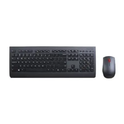 Lenovo 4X30H56809 RF Wireless QWERTZ German Black keyboard