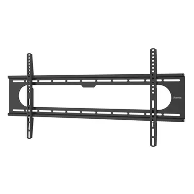 Hama Flat Fixed TV Wall Bracket Mount for TVs up to inch VESA - Black