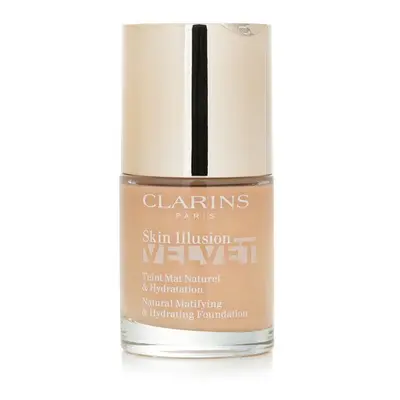 Clarins Skin Illusion Velvet Natural Matifying & Hydrating Foundation - # 107C Beige 30ml/1oz