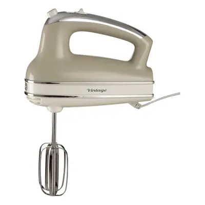 Hand Mixer Electric Whisk, Ariete 548/03 Retro Style, Cream