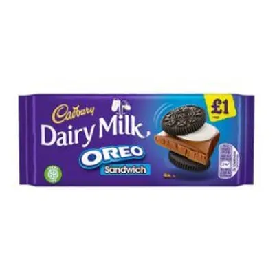 Cadbury Dairy Milk Chocolate Oreo Sandwich 96g (Pack of 15)