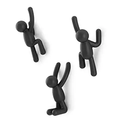 Umbra Buddy Wall Hooks ? Decorative Wall Mounted Hooks for Hanging Coats, Scarves, Bags, Purses,