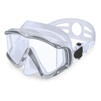 (Transparent) Scuba Diving Mask Glasses Anti Fog Tempered Glasses Swimming Snorkeling Goggles Fo