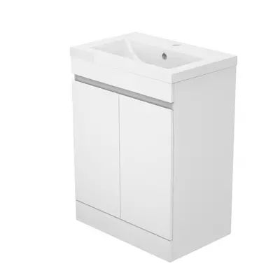 (600mm) Freestanding Bathroom Vanity Units with Basin