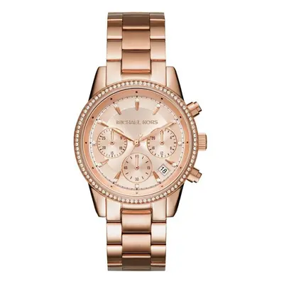 MK6357 Michael Kors Ritz Watch Steel Gold Woman