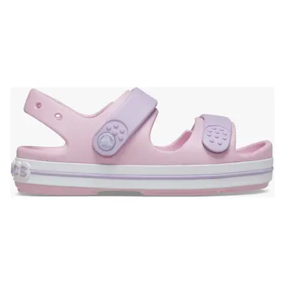 (UK 8, Ballerina/Lavender) Crocs 209424-84I TODDLER CROCBAND CRUISER Kids Sandals Ballerina/Lave