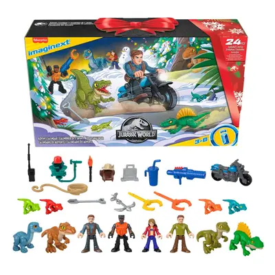 Imaginext Jurassic World Advent Calendar Christmas Gift of Dinosau