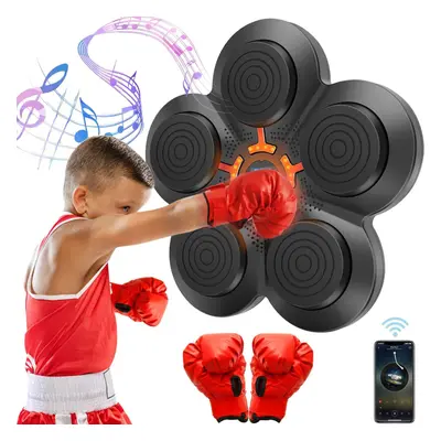 Electronic Music Boxing Training Machine Wall Target Combat with Glove