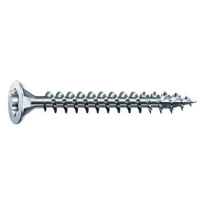 Spax 4CUT Universal screw, T-Star Plus Countersunk Head With Full Thread, Zinc Plated, Blank A2J