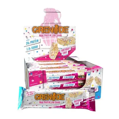 Grenade High Protein, Low Sugar Bar - Birthday Cake, x g