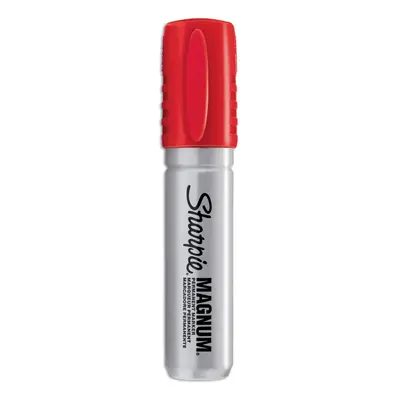 Sharpie Magnum Oversized Permanent Marker Chisel Tip Red