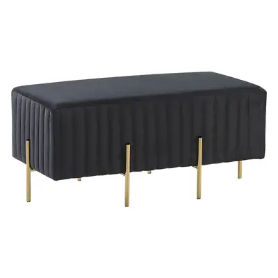 Bench DAYTON Black Velvet