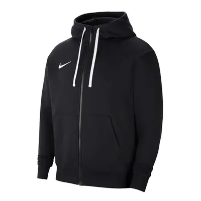 Men's Nk Flc Park20 Fz Hoodie Sweatshirt, BLACK/WHITE, UK