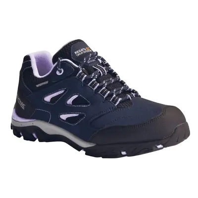 (2 UK Junior, Navy Blazer/Lilac) Regatta Childrens/Kids Holcombe Low Junior Hiking Boots