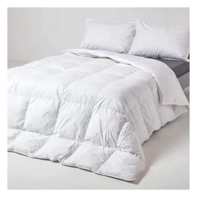 Homescapes Goose Feather and Down 4.5 Tog Single Size Summer Duvet