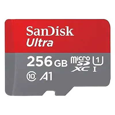 Sandisk microSD Ultra Class (No Adapter) (256GB, SDSQUNR-256G-GN3MN)