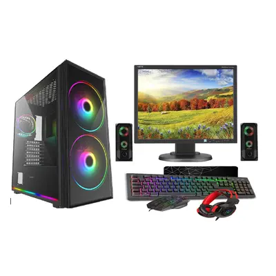 Gaming PC Bundle i5-2500 16GB Ram 1TB HDD + 128GB SSD GTX1050TI 4GB Graphic card SNIPER