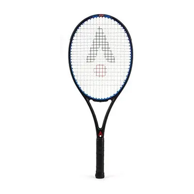 (Grip 2) Karakal Black Zone Tennis Racket Fast Fibre Graphite 280g Titanium Gel Power